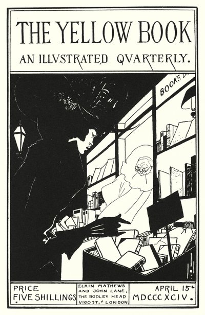 Design for Cover of The Yellow Book Prospectus by Aubrey Beardsley